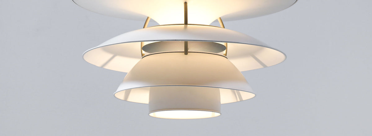 Poul Henningsen PH 6 1/2 - 6 "Charlottenborg" Chandelier for Louis Poulsen
