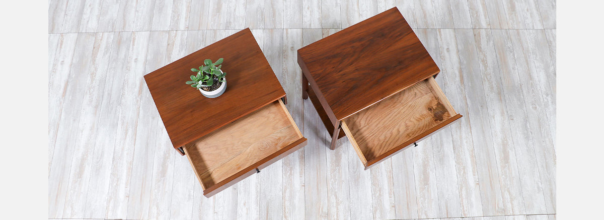 Jack Cartwright Two-Tier Night Stands for Founders Co.