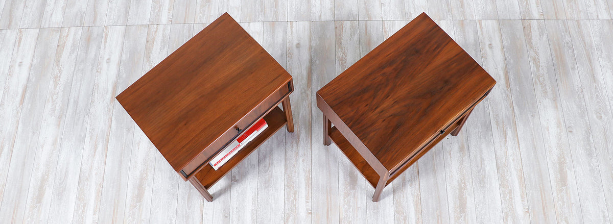 Jack Cartwright Two-Tier Night Stands for Founders Co.