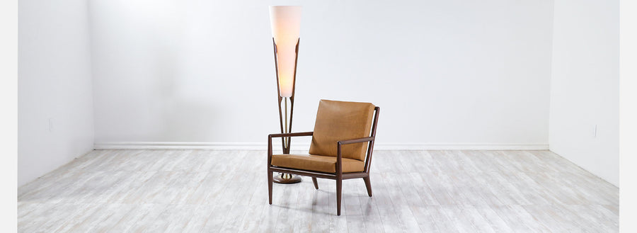 John Keal Sculpted Floor Lamp for Modeline