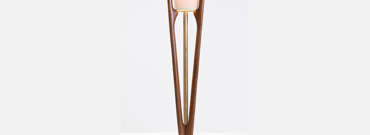 John Keal Sculpted Floor Lamp for Modeline