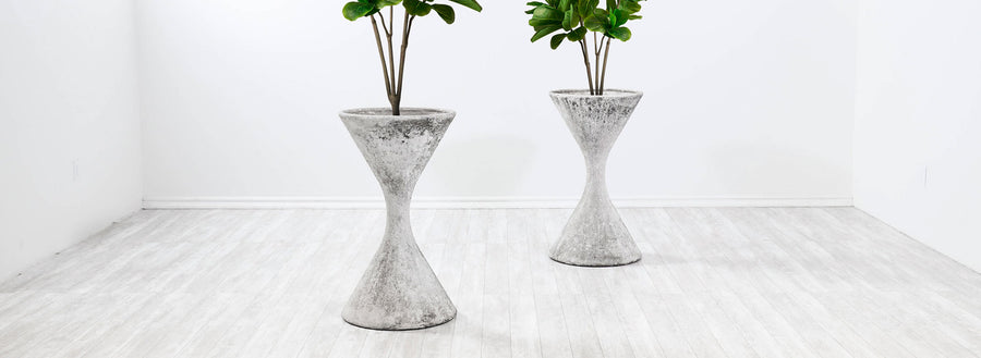 Willy Guhl ”Diablo” Large Planters for Eternit Schweiz AG