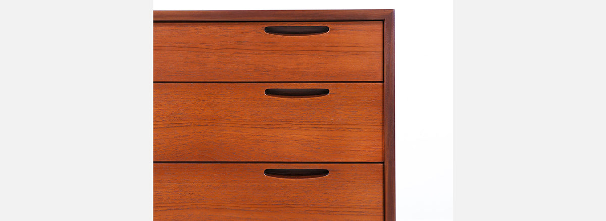 Ib Kofod-Larsen Teak Chest / Vanity for Brande Møbelfabrik 