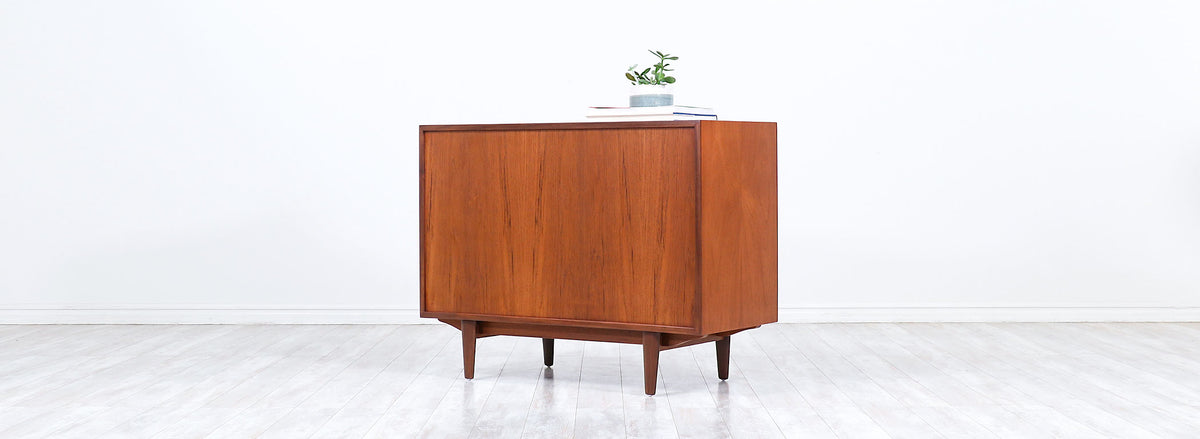 Ib Kofod-Larsen Teak Chest / Vanity for Brande Møbelfabrik 