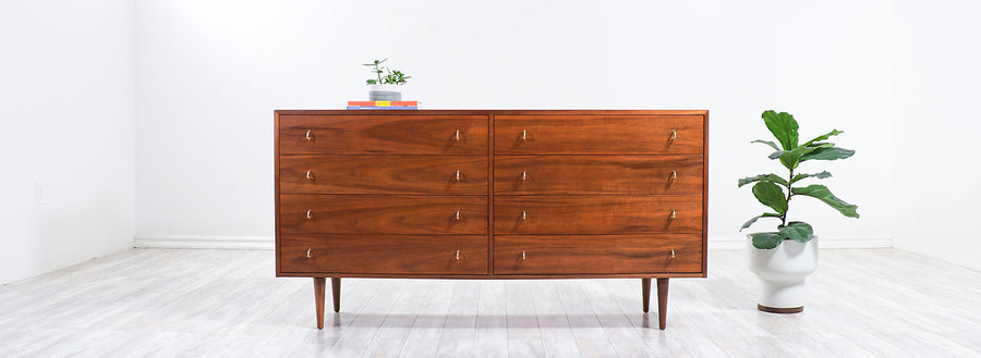 Milo Baughman 8-Drawer Dresser for Glenn of California
