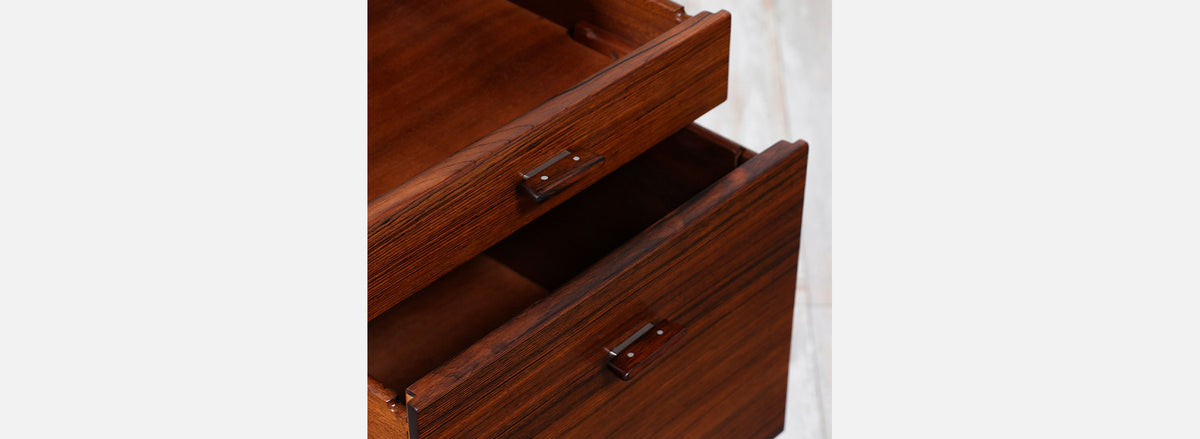 Arne Vodder Executive Rosewood Desk for Sibast Møbler 