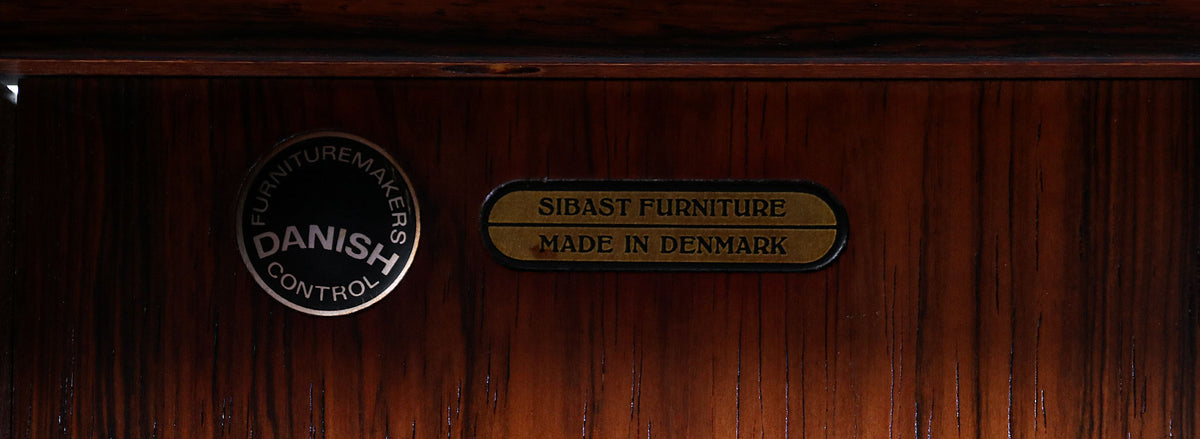 Arne Vodder Executive Rosewood Desk for Sibast Møbler 