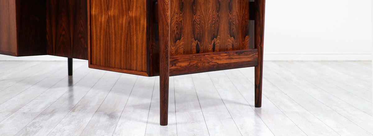 Arne Vodder Executive Rosewood Desk for Sibast Møbler 