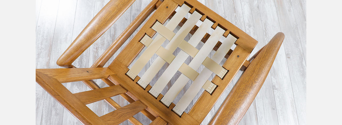 Erik Worts "Kolding” Oak Lounge Chairs for IKEA