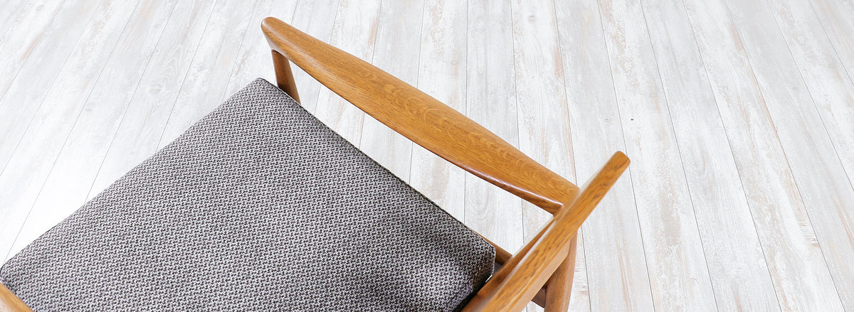 Erik Worts "Kolding” Oak Lounge Chairs for IKEA