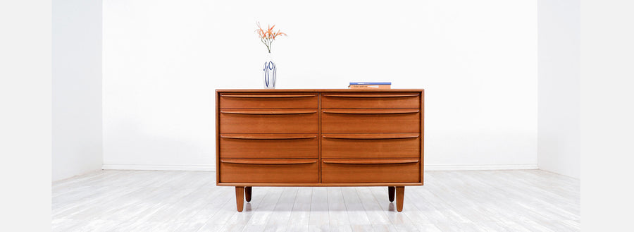 Svend A. Madsen Teak Dresser for Falster Møbelfabrik