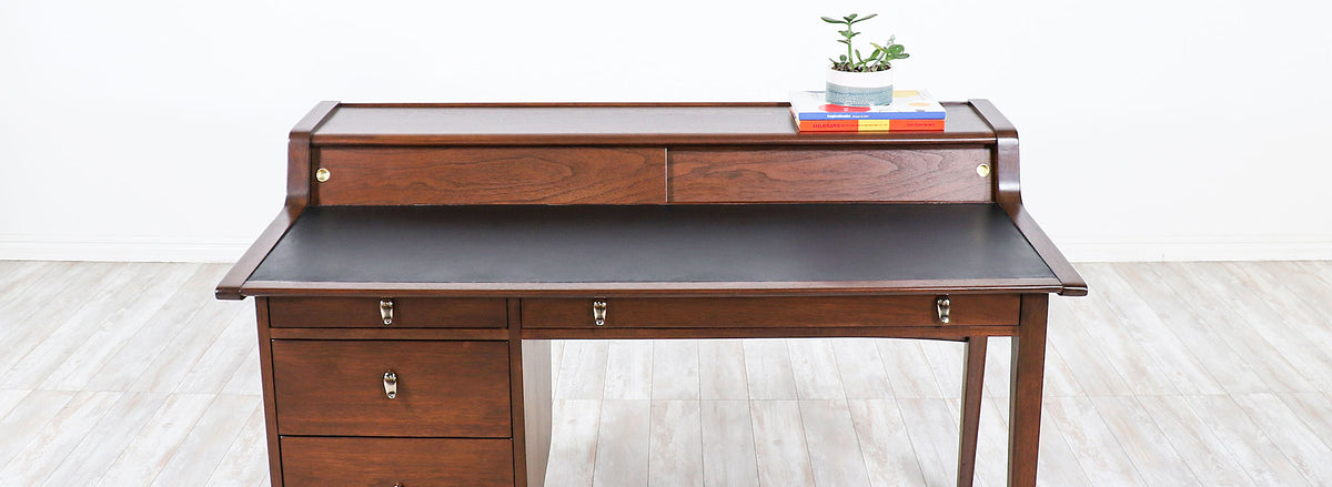 John Van Koert "Profile" Model-K80 Executive Desk for Drexel