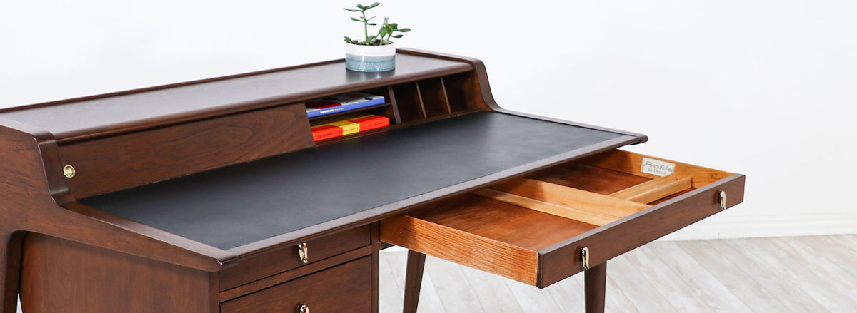 John Van Koert "Profile" Model-K80 Executive Desk for Drexel