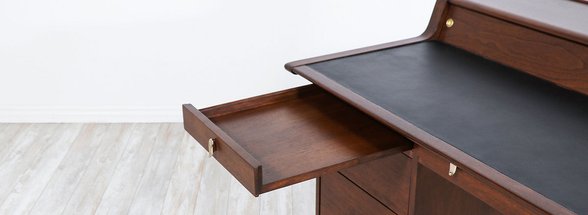 John Van Koert "Profile" Model-K80 Executive Desk for Drexel