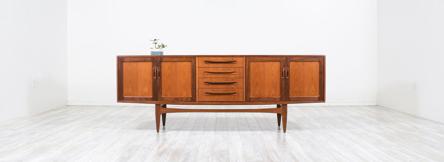 Mid-Century Modern "Fresco" Teak Credenza by G-Plan 