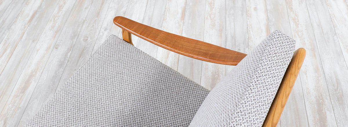 Arne Hovmand-Olsen Teak & Oak Lounge Chairs for Mogens Kold 