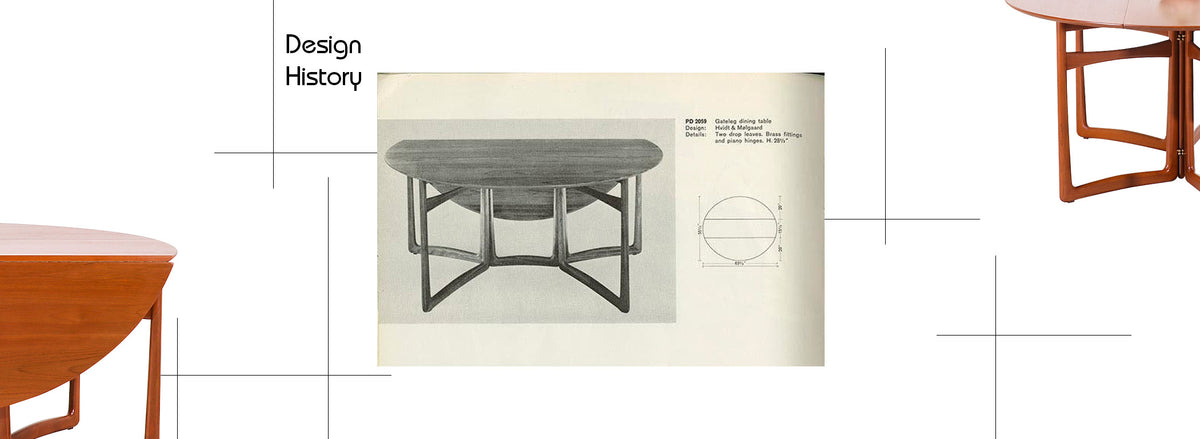 Peter Hvidt & Orla Mølgaard Nielsen Gate-Leg Dining Table for Søborg Møbelfabrik
