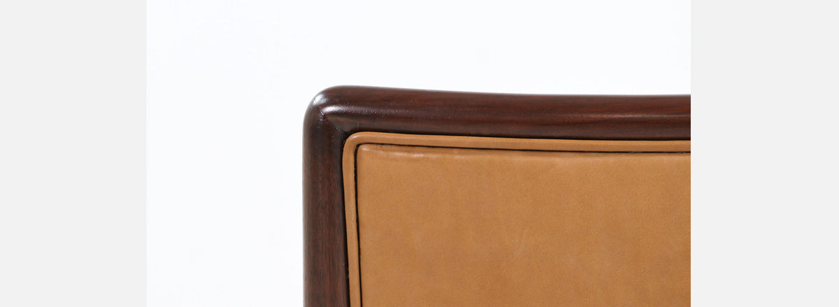 T.H. Robsjohn-Gibbings Brass Accent Lounge Chair for Widdicomb
