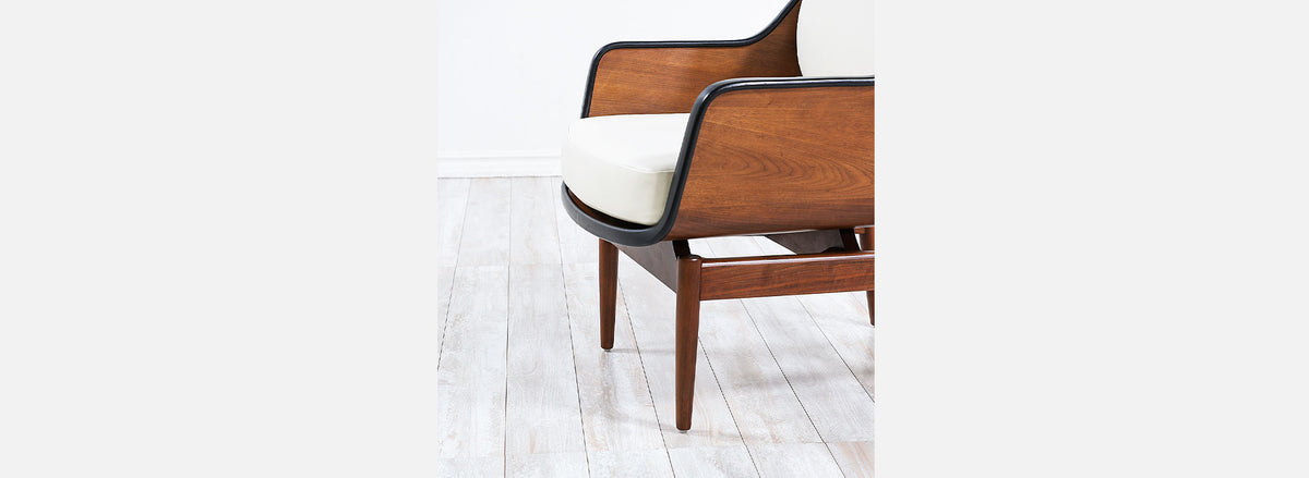 Seymour J. Wiener Bentwood Lounge Chair for Kodawood