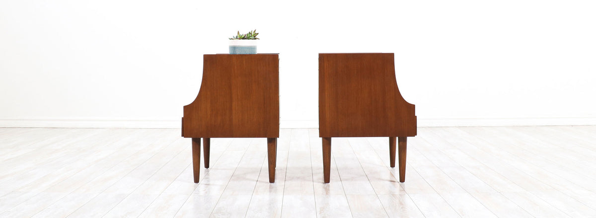 Mid-Century Modern Night Stands by American of Martinsville 