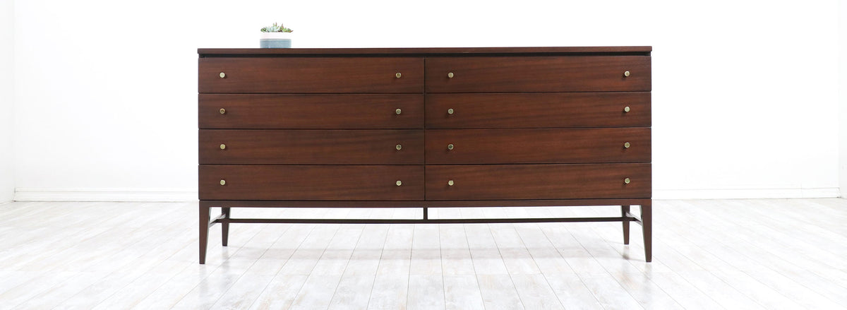 Paul McCobb "Irwin Collection" 8-Drawer Dresser for Calvin Furniture