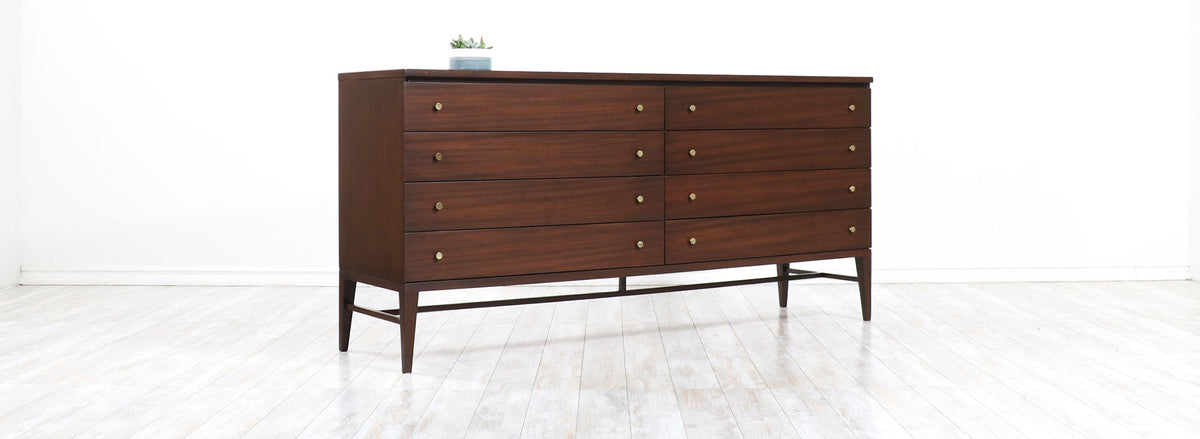 Paul McCobb "Irwin Collection" 8-Drawer Dresser for Calvin Furniture