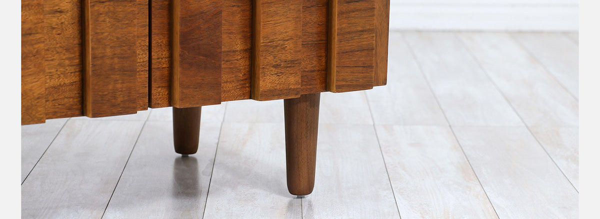 Mid-Century Modern "Stacatto" Geometric Night Stands by Lane Furniture 889