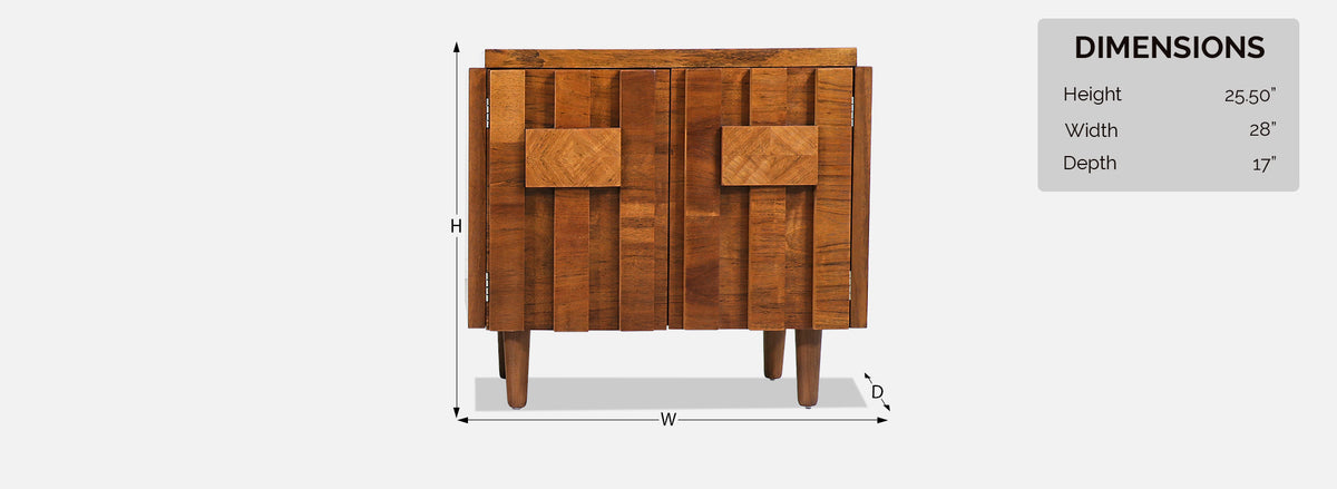 Mid-Century Modern "Stacatto" Geometric Night Stands by Lane Furniture 889