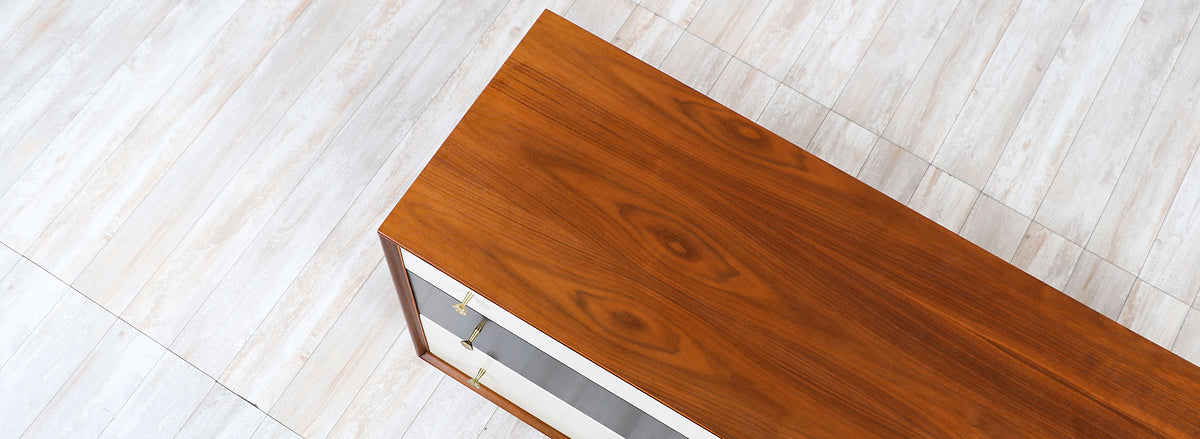 Richard Thompson Lacquered & Walnut Dresser for Glenn of California 