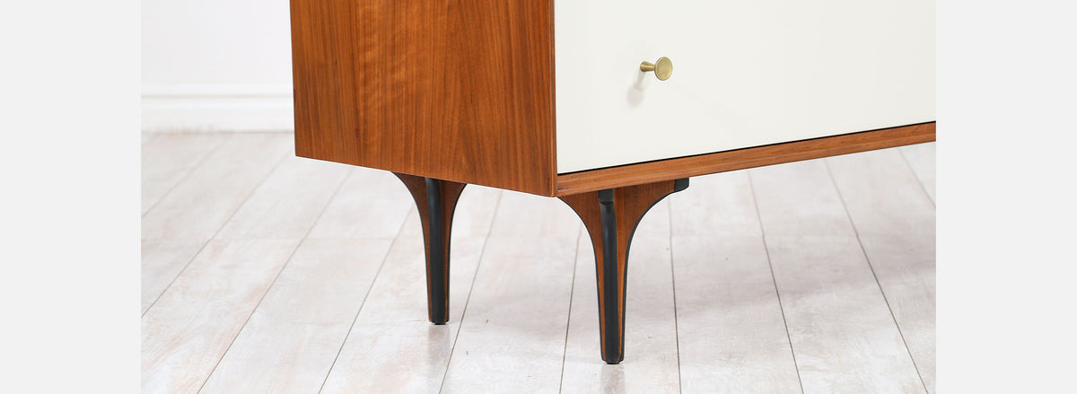 Richard Thompson Lacquered & Walnut Dresser for Glenn of California 