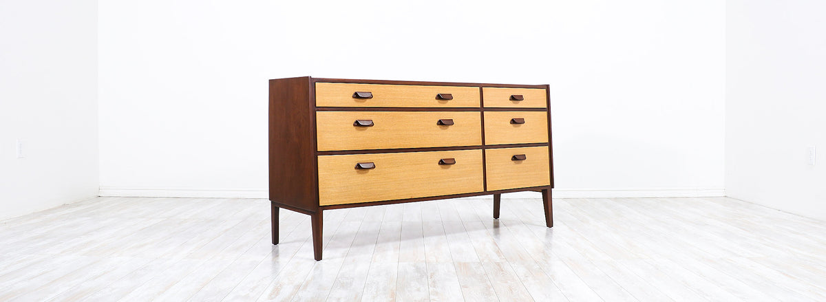 Edward J. Wormley Model-5562 Two-Tone Dresser for Dunbar