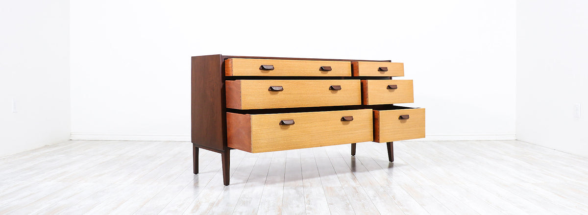 Edward J. Wormley Model-5562 Two-Tone Dresser for Dunbar