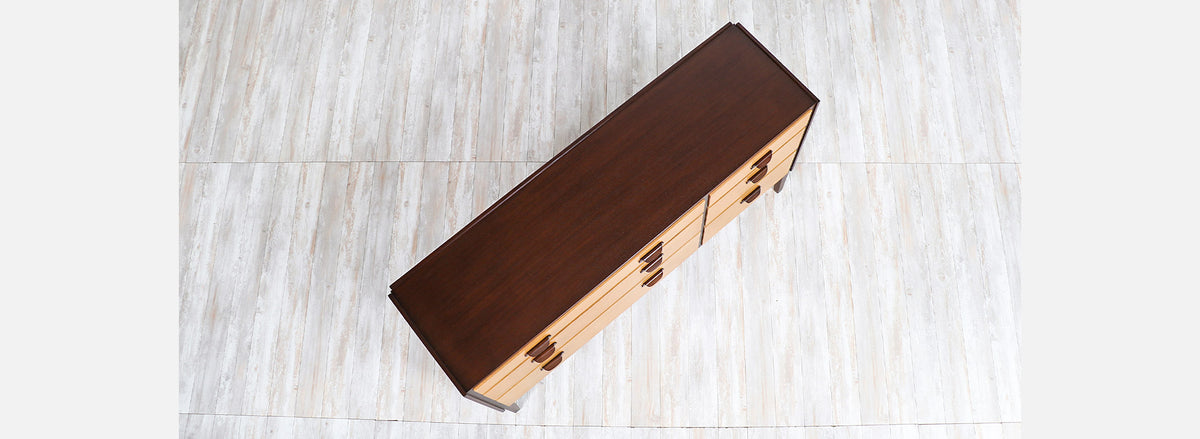 Edward J. Wormley Model-5562 Two-Tone Dresser for Dunbar