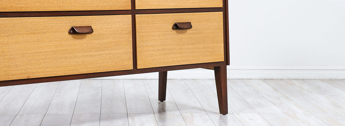 Edward J. Wormley Model-5562 Two-Tone Dresser for Dunbar