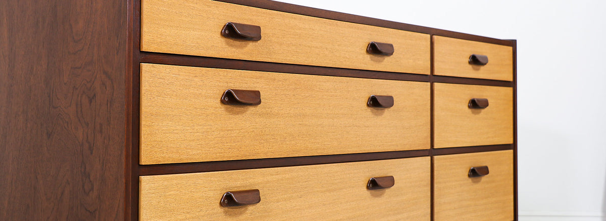 Edward J. Wormley Model-5562 Two-Tone Dresser for Dunbar