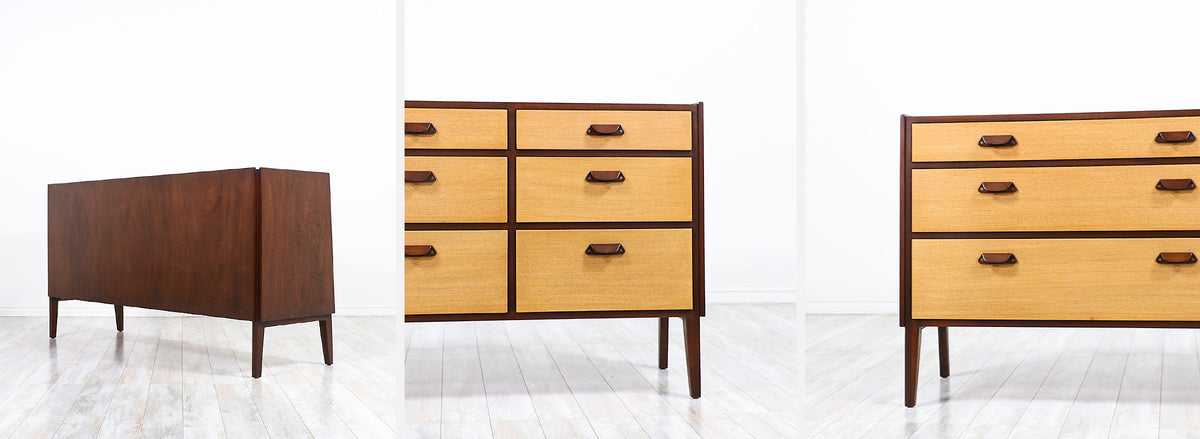 Edward J. Wormley Model-5562 Two-Tone Dresser for Dunbar