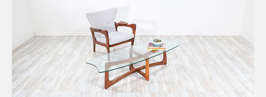 Adrian Pearsall 2454-TGO Coffee Table for Craft Associates