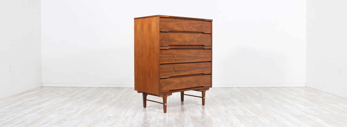Mid-Century Modern Chest of Drawers by Stanley Furniture 