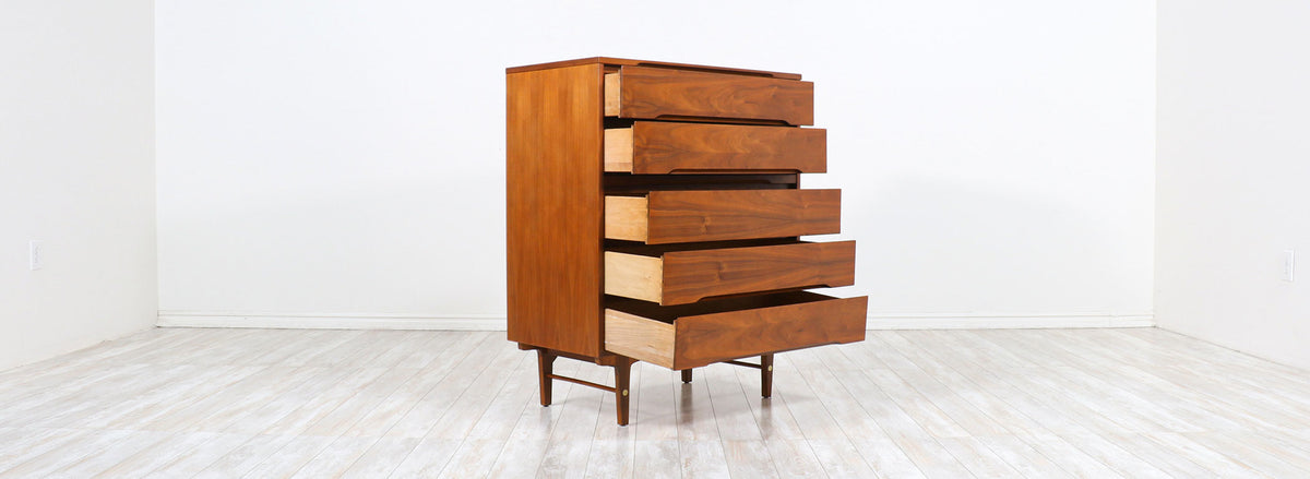 Mid-Century Modern Chest of Drawers by Stanley Furniture 