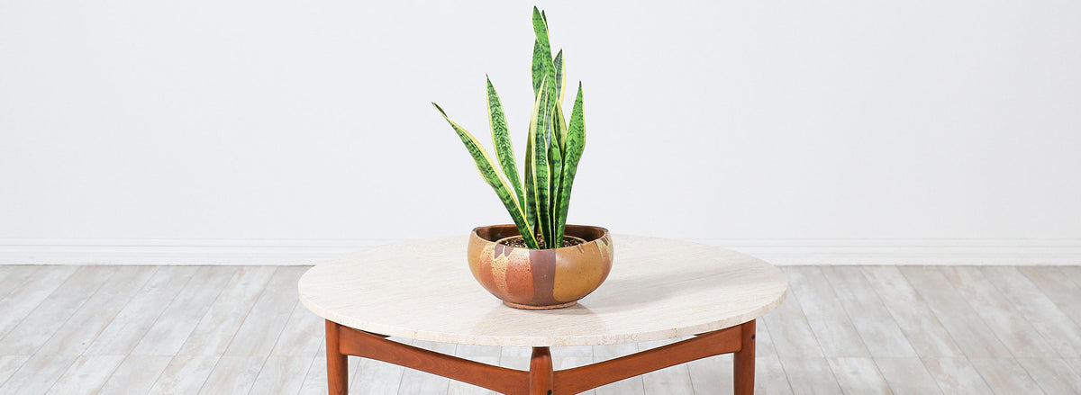 David Cressey ”Flame” Glazed Ceramic Vase for Architectural Pottery 