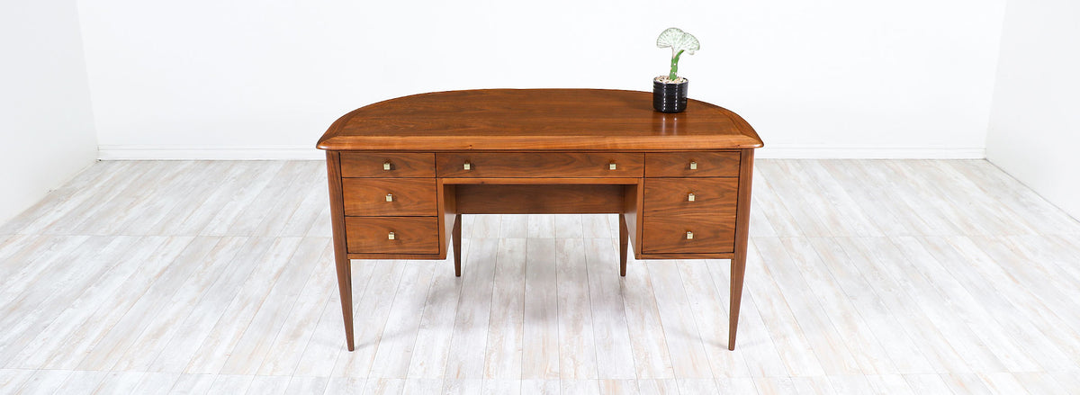 John Lubberts & Lambert Mulder Executive Desk with Bookcase for Tomlinson