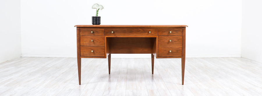 John Lubberts & Lambert Mulder Executive Desk with Bookcase for Tomlinson