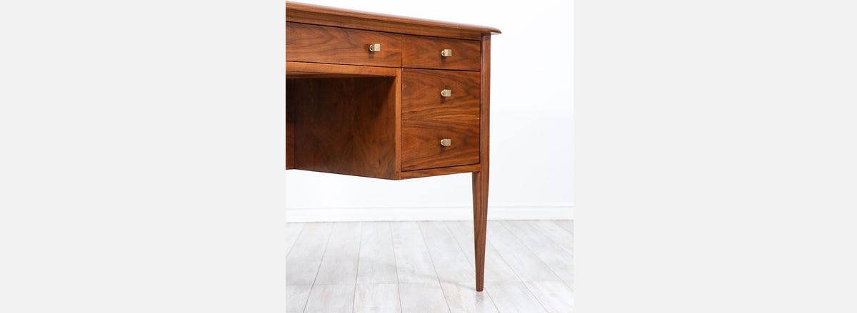 John Lubberts & Lambert Mulder Executive Desk with Bookcase for Tomlinson