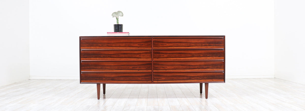 Mid-Century Modern Brazilian Rosewood Dresser by Westnofa