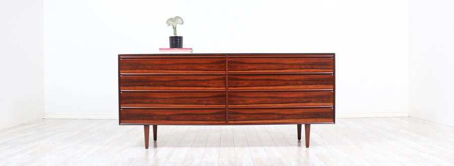 Mid-Century Modern Brazilian Rosewood Dresser by Westnofa