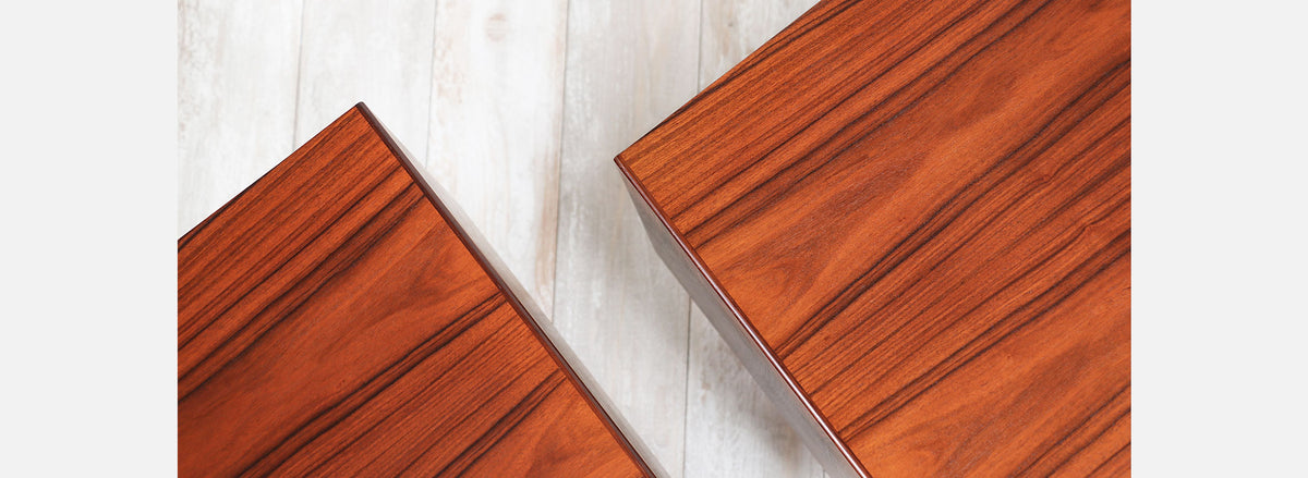 Mid-Century Modern Brazilian Rosewood Night Stands by Westnofa