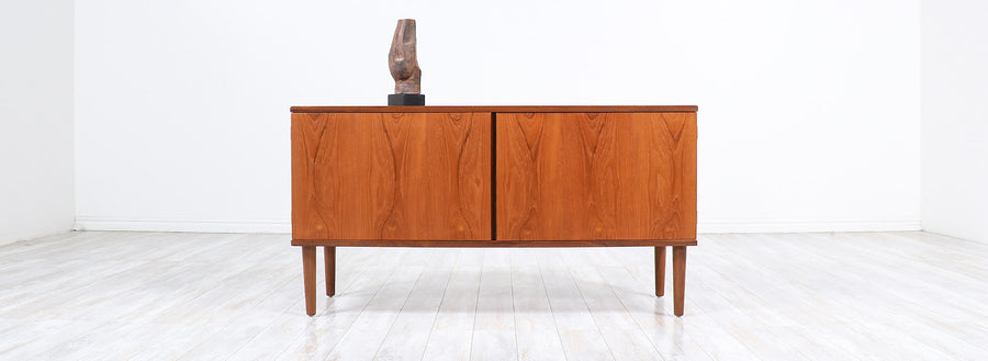 Danish Modern Teak Credenza by Hans OIsen