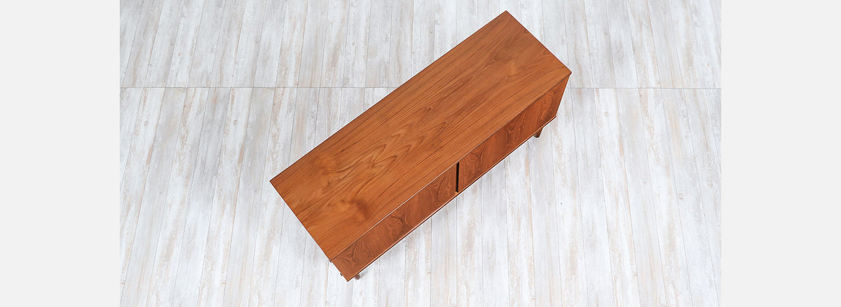 Danish Modern Teak Credenza by Hans OIsen