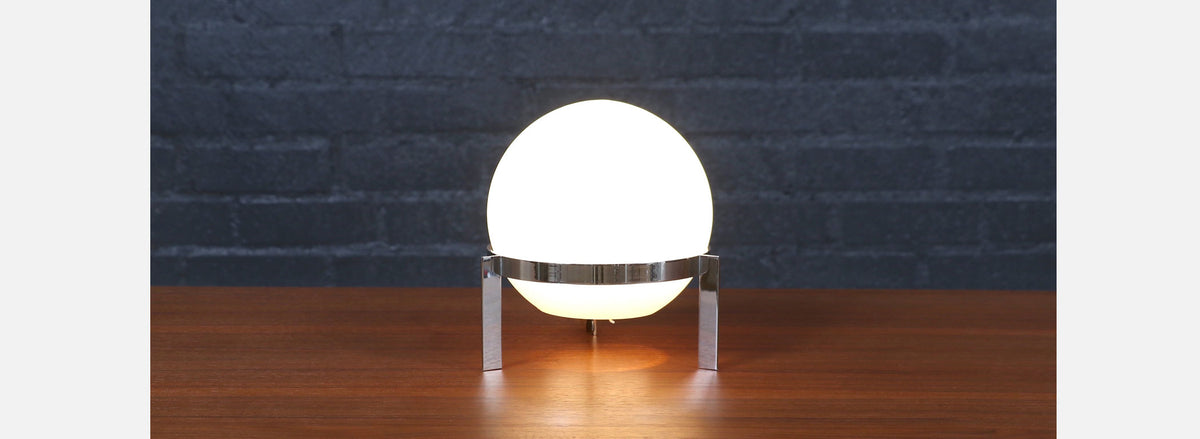 Mid-Century Modern "La Ligne" Table Lamp by Alfred Hablützel 