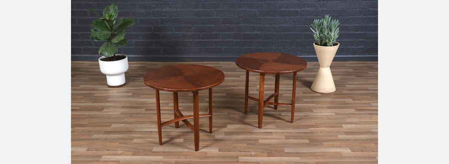 Mid-Century "Parallel" Side Tables by Barney Flagg for Drexel